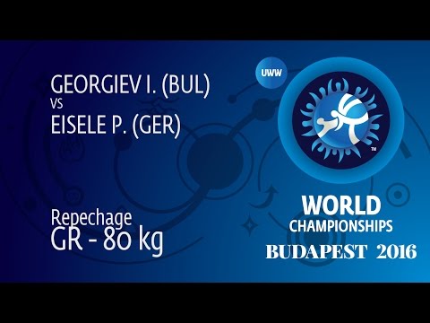 Repechage GR - 80 kg: P. EISELE (GER) df. I. GEORGIEV (BUL), 2-1