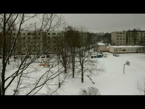Timelapse in Vilnius 2014.03.17 spring