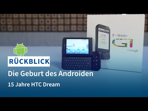 15 Jahre Android: Das HTC Dream