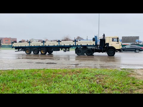КамАЗ 5410 Тягач (Мотор ЯМЗ 238) Турбина от К-700 Звук просто Песня