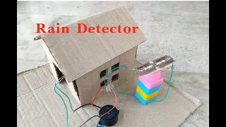 How to make Rain detector | Rain alarm