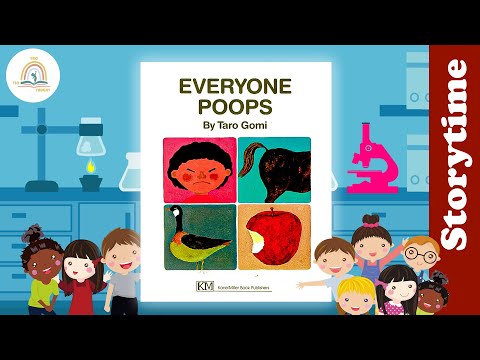 EVERYONE POOPS by Taro Gomi ~ Kids Book Storytime, Read Aloud for Kids, Bedtime Story, Storytelling