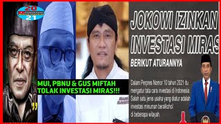 Download lagu JOKOWI RESMIKAN INVESTASI MIRAS! || 'MUI, PBNU & GUS MIFTAH MENOLAK KERAS!' #BERITA_TERPILIH mp3