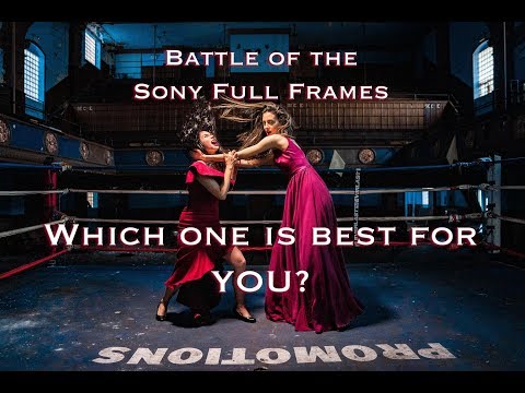 Battle of the Full Frames!  Sony A7iii vs. Sony A7Riii vs. Sony A9- which camera is best for YOU?