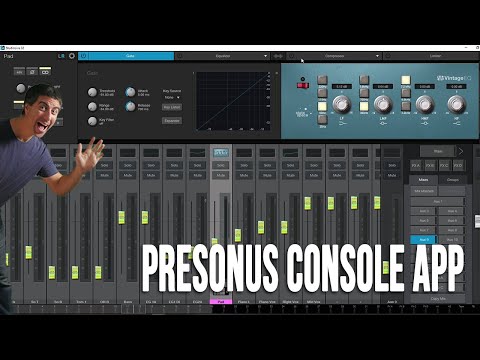 PreSonus StudioLive Series iii Universal Control || Console Remote Control App