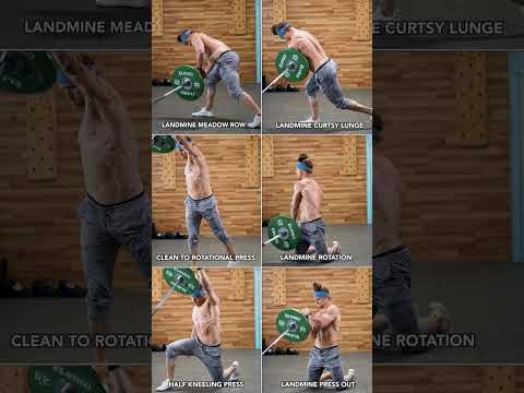 Stability Meets Range Of Motion With These Landmine Exercises #SHORT