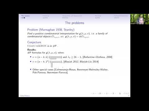 Greta Panova: The mysterious Kronecker coefficients