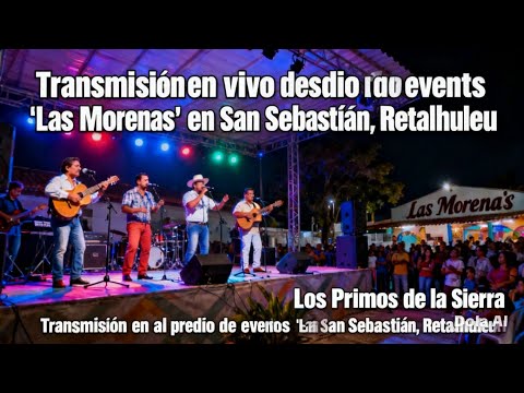 Transmitiendo  desde predio de eventos las morenas San Sebastian Retalhuleu.