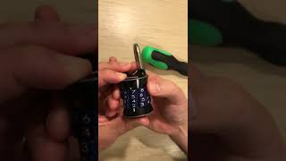 How to Reset a 4-Digit Master Lock