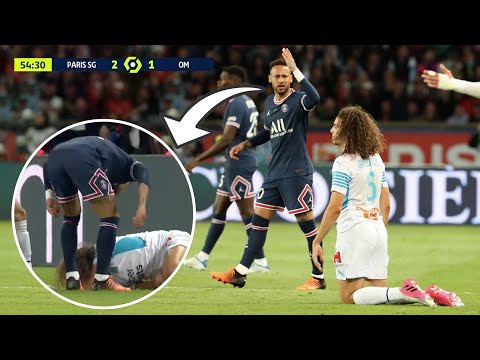The Moment Neymar Went Haywire On Guendouzi