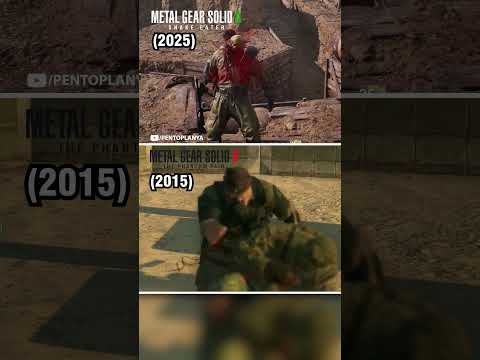 Knife Stealth Kill Comparison | Metal Gear Solid Delta Snake Eater vs The Phantom Pain