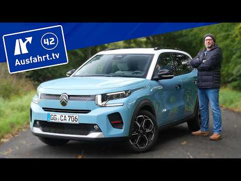 2025 Citroen C3 MAX Turbo 100 - Kaufberatung, Test deutsch, Review, Fahrbericht Ausfahrt.tv