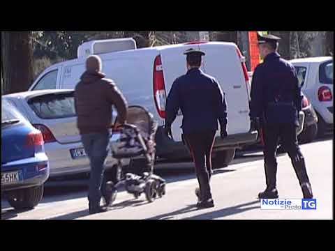 2017-08-17 PRATO - MINACCIA LANCIO PIETRA CONTRO CARABINIERI, ARRESTATO