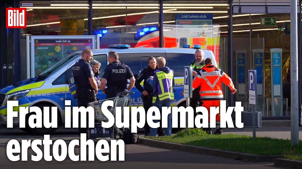 Ratzeburg: Tödliche Messerattacke in einem Supermarkt