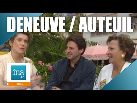 Catherine Deneuve, Daniel Auteuil and Marthe Villalonga in Cannes | INA Archive