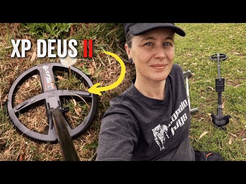 Swinging the XP Deus II on Unknown Ground! (Metal Detecting)