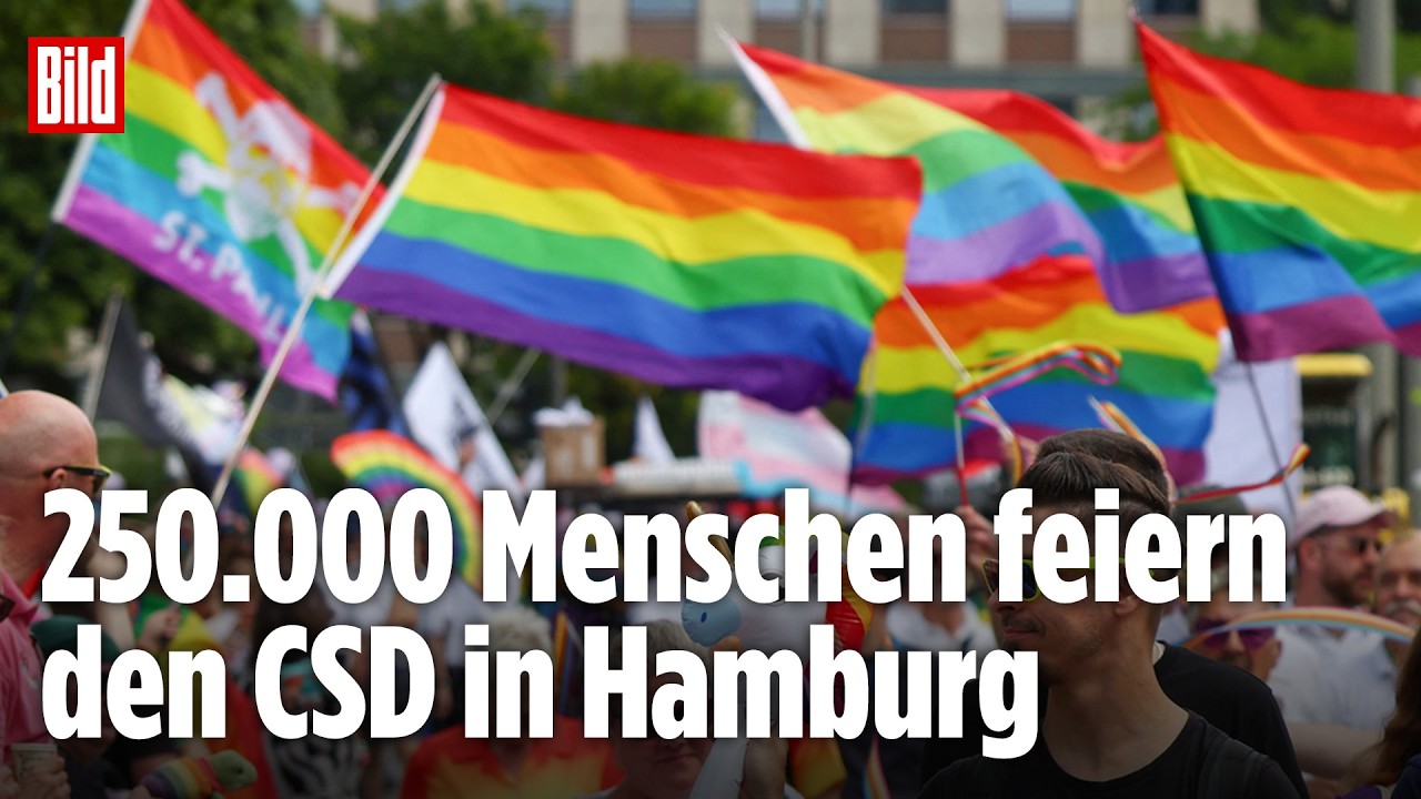 Eine Woche nach Terroranschlag: So feiert Hamburg seinen „Jetzt-erst-recht-CSD“
