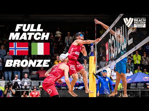 Bronze Match - Mol/Sorum 🇳🇴 vs. Cottafava/Nicolai 🇮🇹 | Beach Pro Tour - Gstaad | Full Match