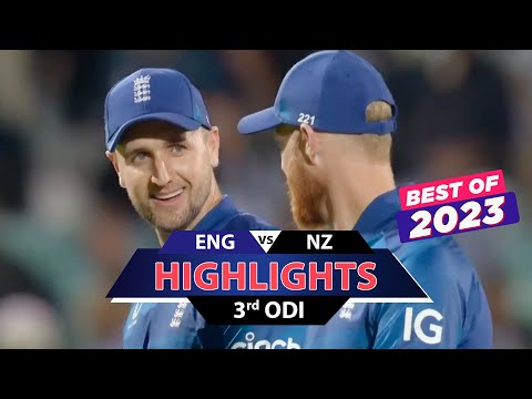 Best Of 2023 | 3rd ODI | Highlights | New Zealand Tour Of England