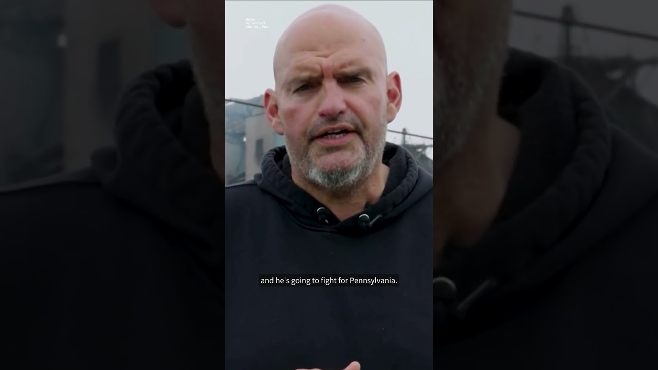 Democratic Senator Fetterman endorses Republican McCormick at GOP convention