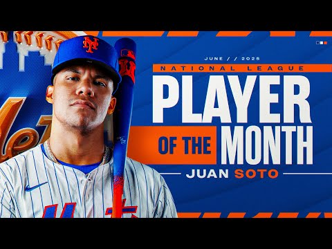 Juan Soto Was ON FIRE in June! | NL Player of the Month Highlights