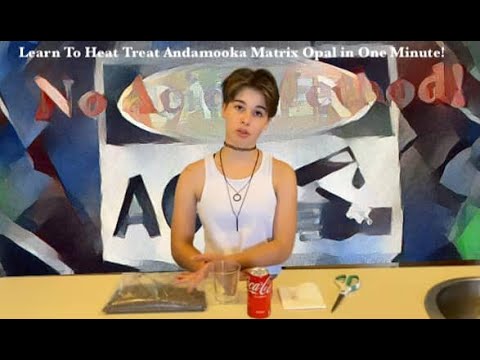 Learn How to Treat Andamooka Matrix Opal in Under a Minute!
