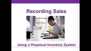 Recording Sales Under a Perpetual Inventory System