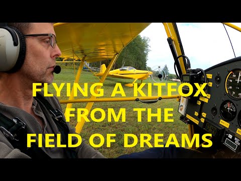 FLYING A KITFOX FROM THE FIELD OF DREAMS