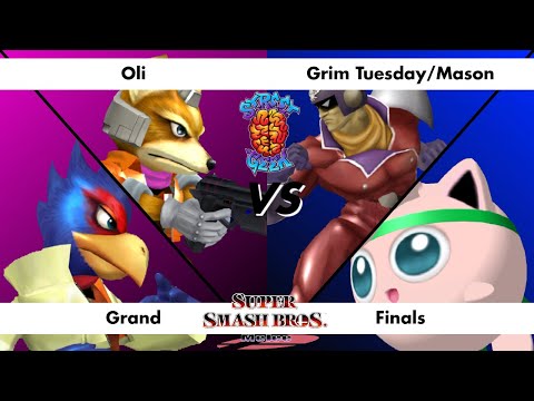 SG 14.1 SSBM GF - Oli (Fox/Falco) vs Grim (Falcon/Puff/Marth) Super Smash Bros Melee 1v1