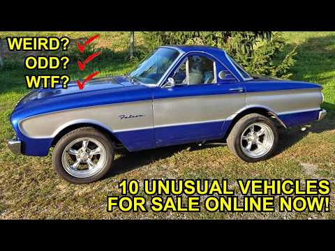 Thumbnail for HEY! IT'S WEIRD VEHICLES WEDNESDAY! Odd Vehicles for Sale Online - Links to Ads Below by Peterbilt, Volkswagen, WiLL, Jeep, Car, Vehicle, Truck