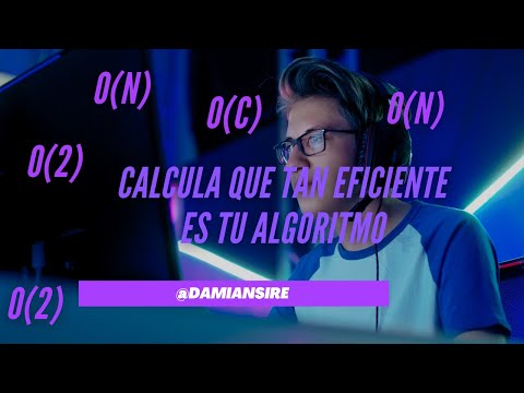 Calcular la complejidad algorítmica / orden de un algoritmo