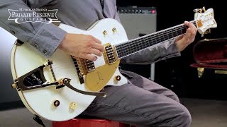 Video thumbnail for Gretsch Guitars Vintage Select G6134T-58 Penguin with Bigsby Electric Guitar by Musician's Friend