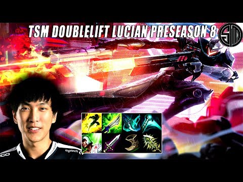 TSM Doublelift Lucian vs Miss Fortune Preseason 8 League of Legends Pro Gameplay Patch 7.22