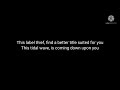 Nickelback Hangnail lyrics