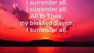 I Surrender All