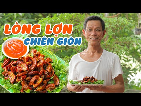 Lòng heo chiên giòn