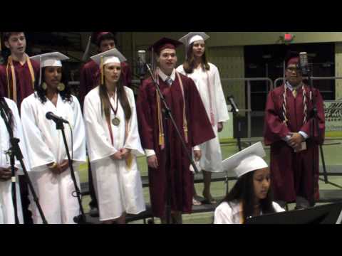 MHS senior choir sings at 2013 graduation