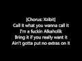 Xzibit - Alcoholic lyrics