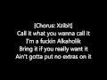 Xzibit - Alcoholic lyrics 