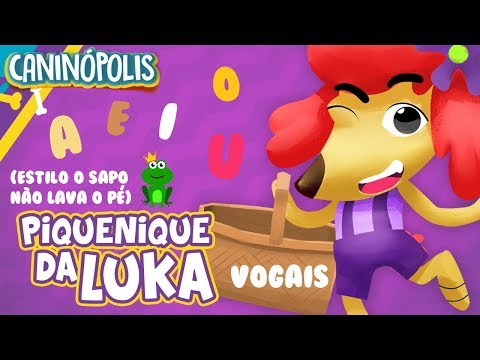 Piquenique da Luka | Caninópolis - Música Infantil Divertida (Estilo "O Sapo Não Lava o Pé")