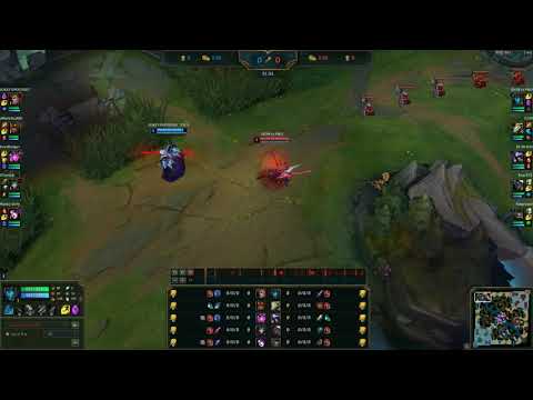 Kalista Top Lane First Blood Level 1