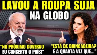 Malu Gaspar DESTRÓI propostas de Lula ao vivo na Globo e deixa apresentadora sem reação!