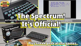 THE SPECTRUM - It's Official!  All The Details plus Sneak Peek At Some of The Games!