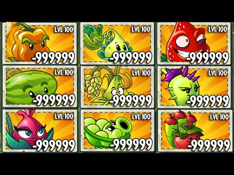 PvZ 2 Tournament All Best PULT Plants - Who Will Win?