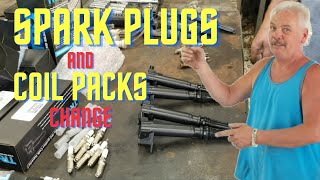 2017 F250 6.2 engine | Spark plug, Coil packs, Wires change.