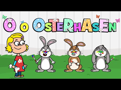 ♪ ♪ Kinderlied Ostern - O O Osterhasen Lied - Hurra Kinderlieder