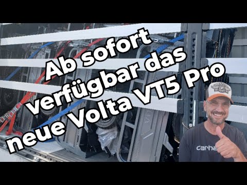 Frisch eingetroffen, das neue Volta VT5 Pro Elektro Nutzfahrzeug