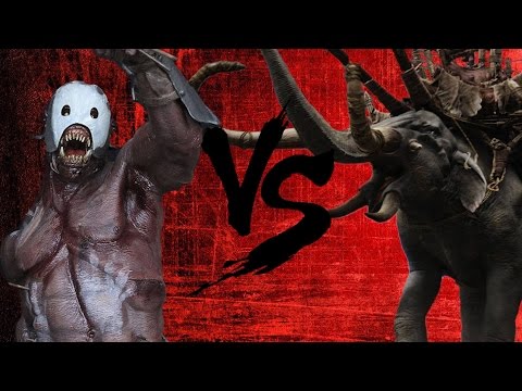 BFME2: Mumakil vs. Berserkers! RIP Nimble & Timble