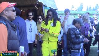 KING SHILOH & FRIENDS - Smoke Di Ganja & Raw Fisherman (Dubplate 4) @ cannabis day A-dam 17-06-2012