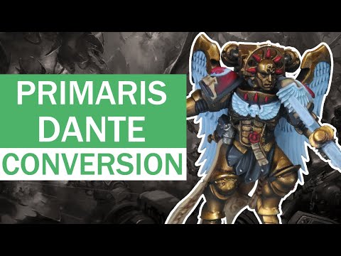 Kitbashing Primaris Commander Dante